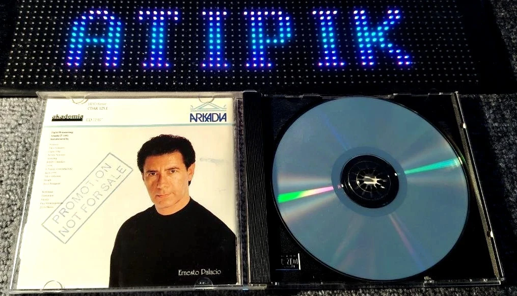 🎼 CD Promo Zeldzaam – Tosti Romanze – Ernesto Palacio – Arkadia Akademia – photo 4